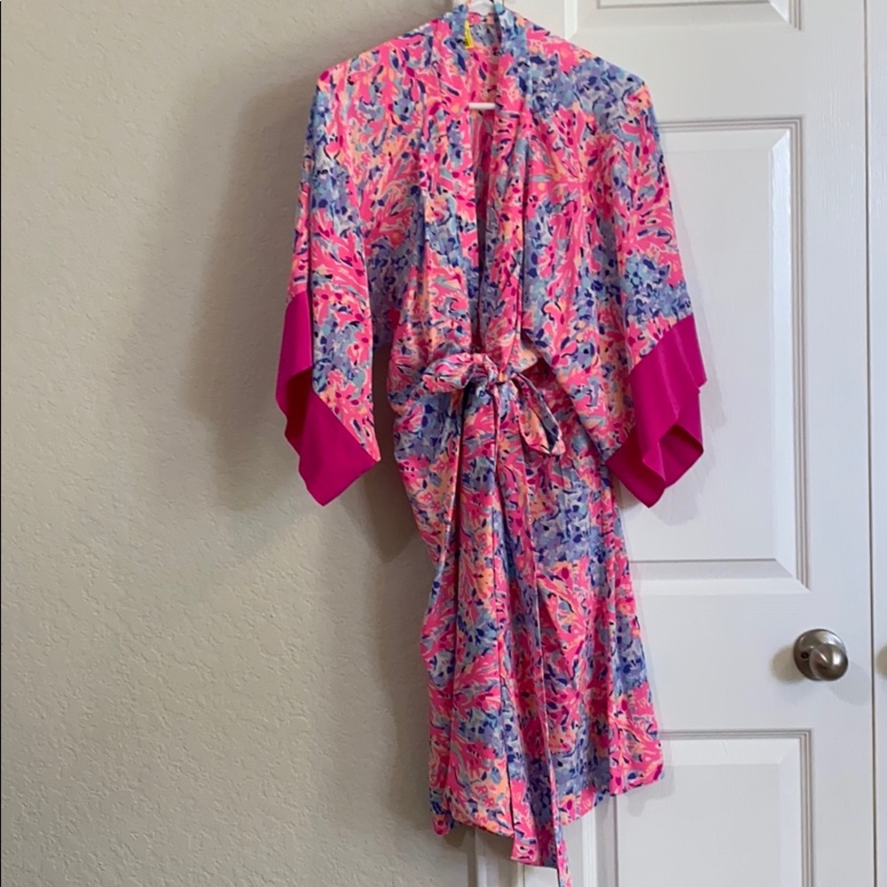 Lilly Pulitzer Kimora Kimono Dress Medium